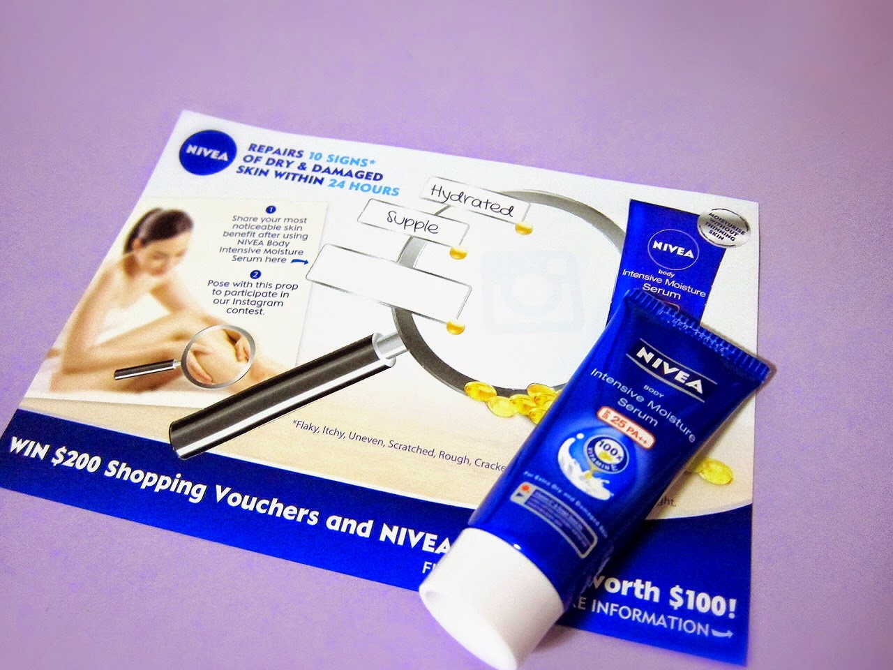 NIVEA Body Intensive Moisture Serum SPF 25 Felicia